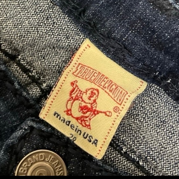 True Religion Blue Washed Jeans - Picture 4 of 4